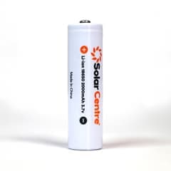SolarCentre 18650 2000mAh Lithium-Ion Rechargeable Battery