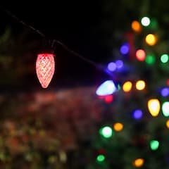 Retro USB Solar Bulbs - Set Of 30 - Multicolour
