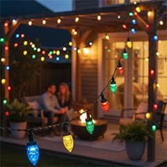 Retro USB Solar Bulbs Set Of 100 - Multicolour