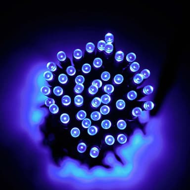 Everbright Solar Fairy Lights - Blue 100 LEDs