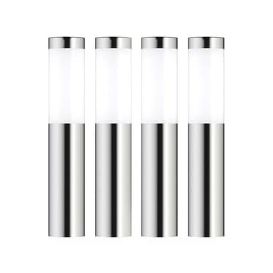Mini London USB Solar Post Lights (Set Of 4)