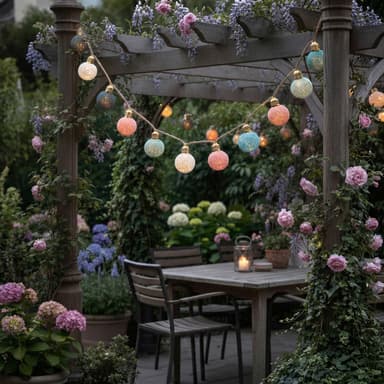 Elan Rope Festoons Solar Lights