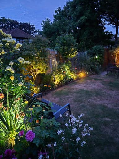 Customer photo of Atlas Solar Spotlights (Set Of 4)