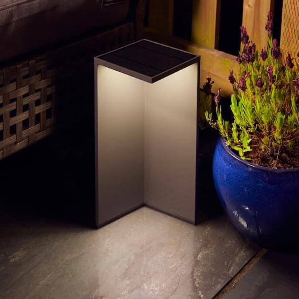 Anthralight Solar Bollard Light view 1