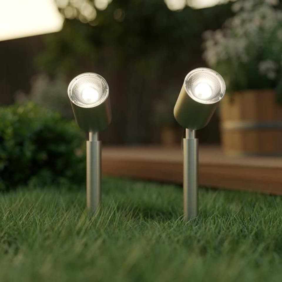 Apollo DualWhite Solar Spotlights (Set Of 2) view 1