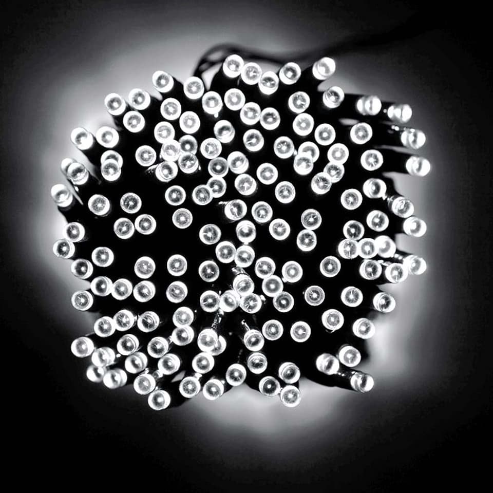 Everbright Solar Fairy Lights - White 300 LEDs view 1