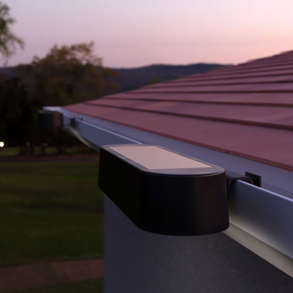 Luxflow Solar Gutter Light view 1