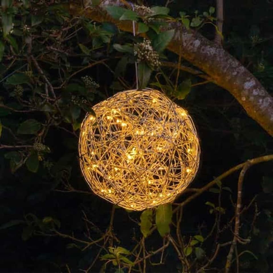 Madison Solar Hanging Wire Nest Light view 1