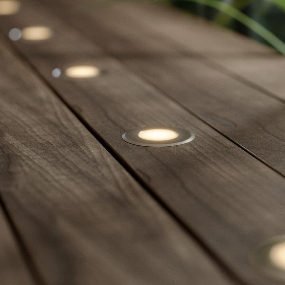 Advance DualWhite USB Solar Deck Lights - Set Of 8 view 1
