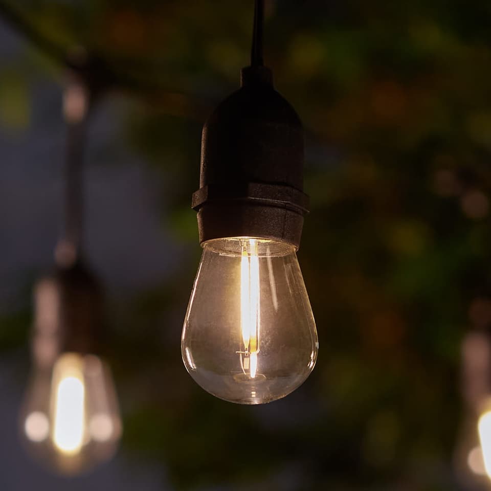 Madison Solar Drop Bulb Lights - Set Of 10 view 1
