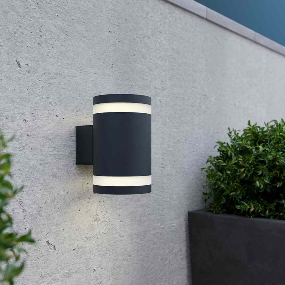 Mayfair Up & Down Solar Wall Light view 1