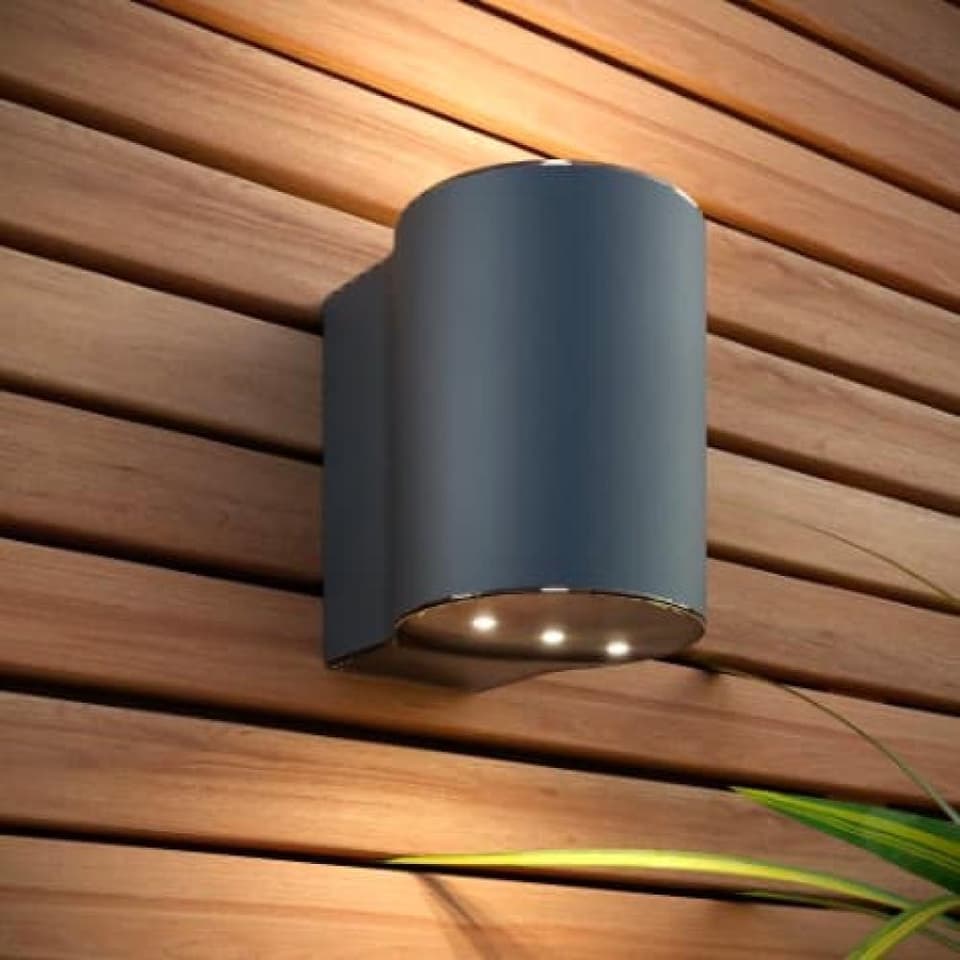 Belgravia Solar Up & Down Wall Light view 1