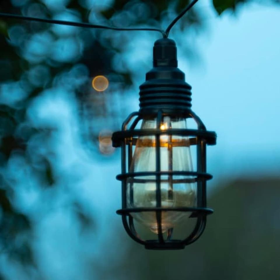 Elan Festoon Cage Solar Lights (Set of 10) view 1