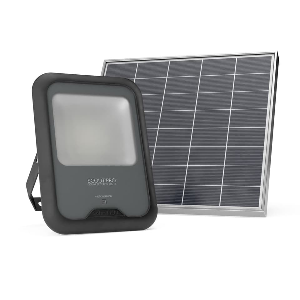 Scout Pro Solar Floodlight - Black Edition view 1