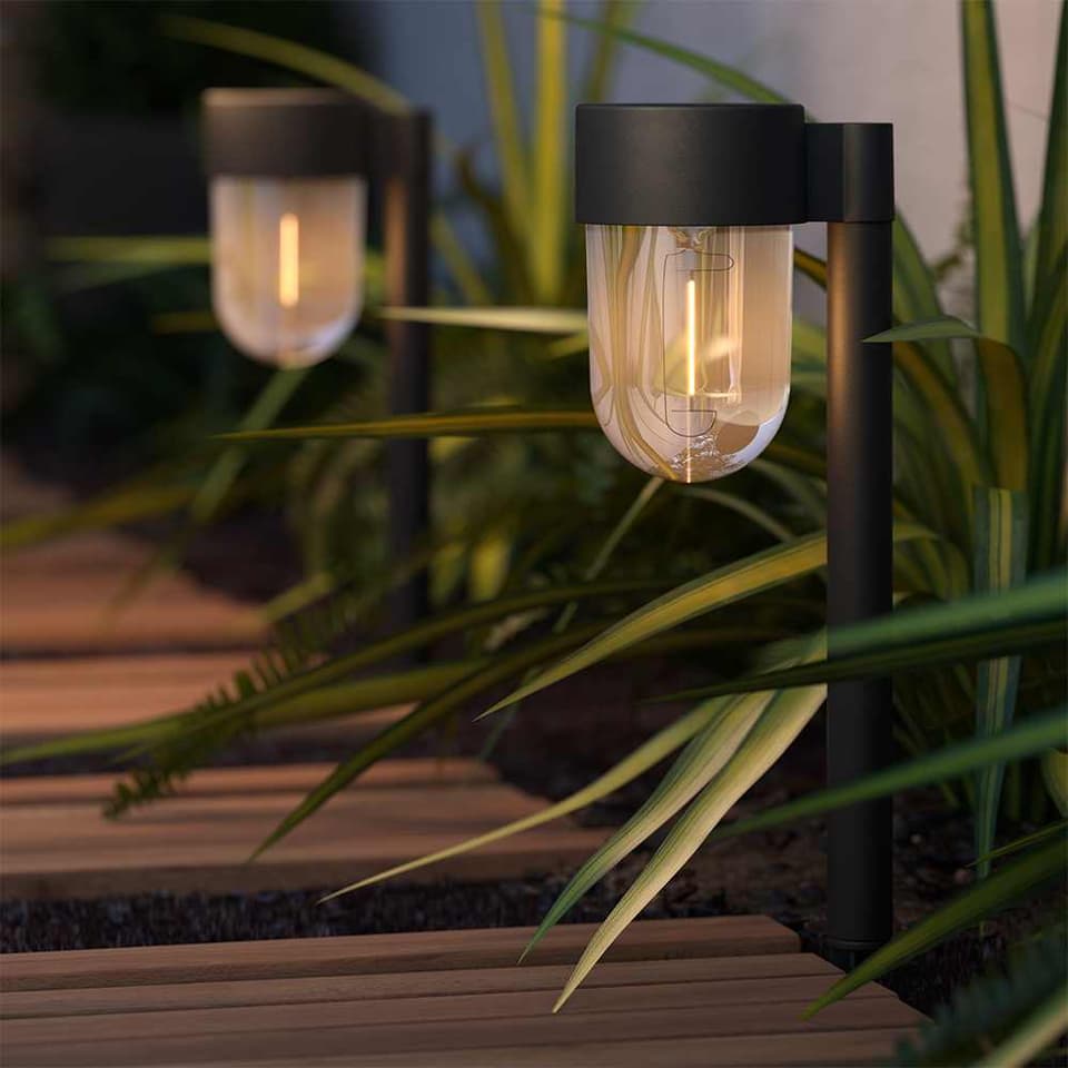 The Hamptons Solar Garden Lights (Set Of 2) view 1