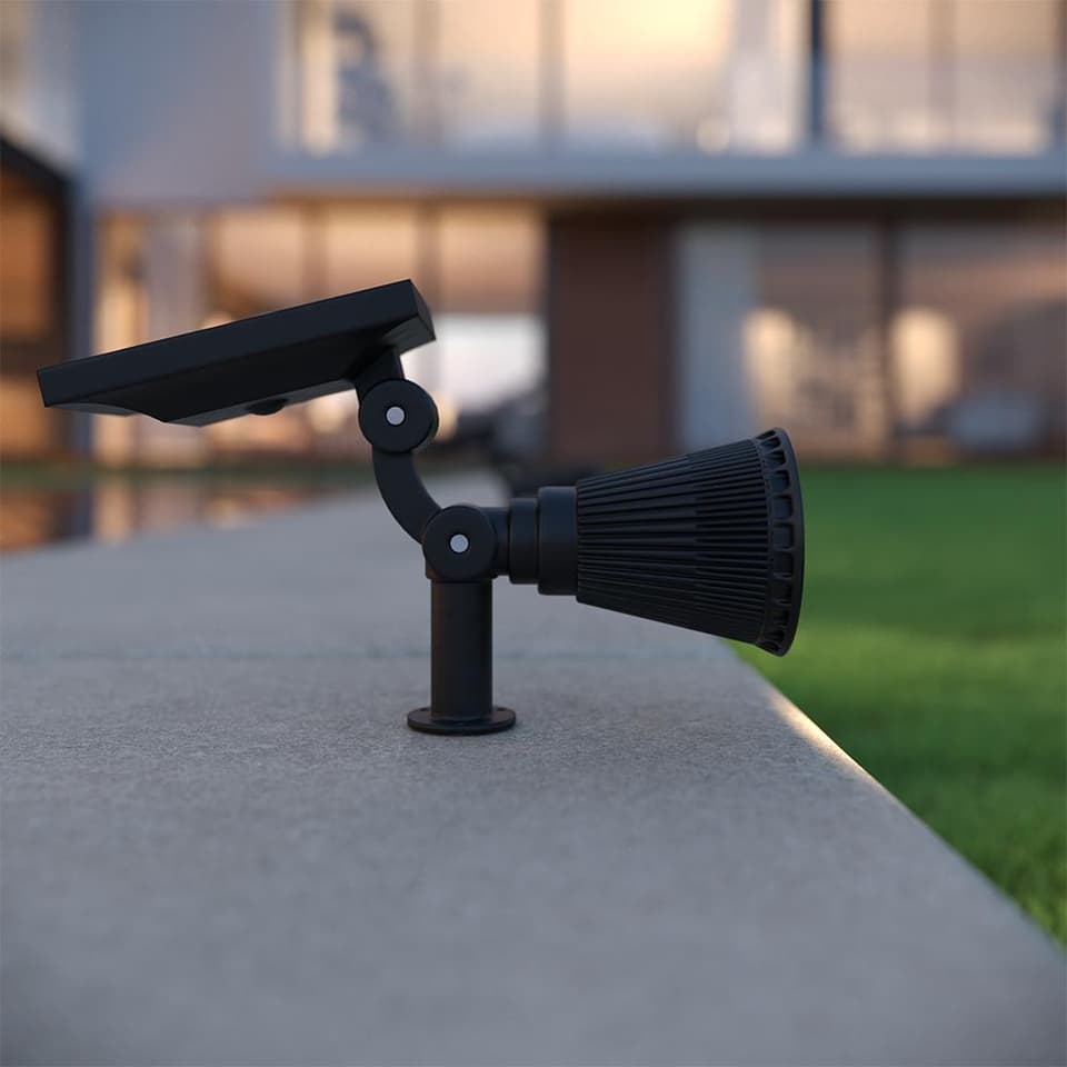 Sunlit Solar Spotlight view 1