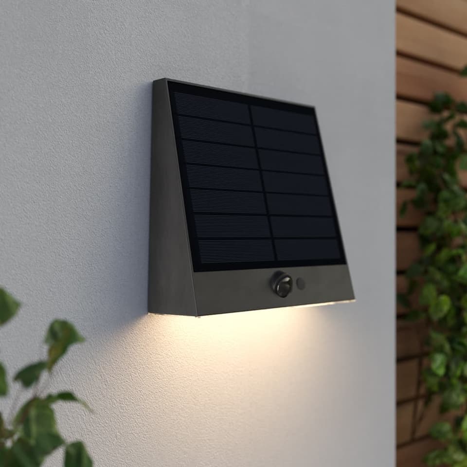 Grafton Solar Motion Down Wall Light view 1