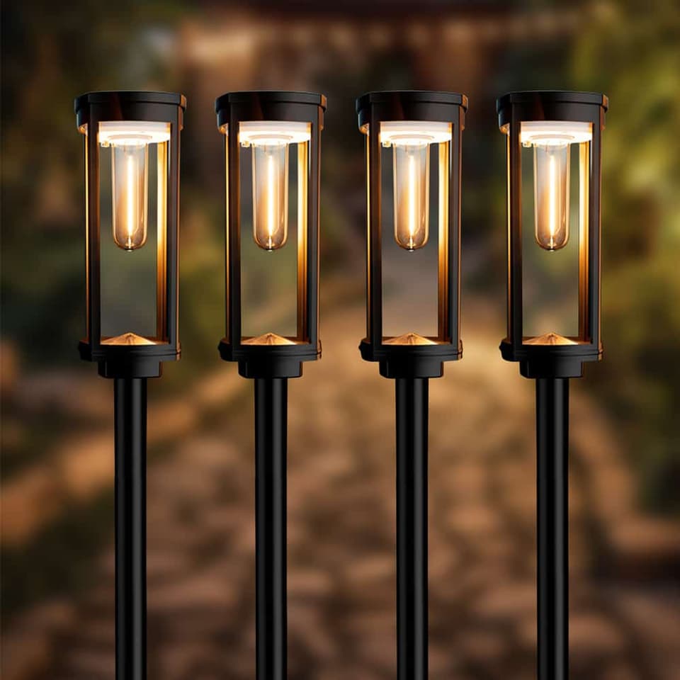Lavenham Solar Garden Lights - 4 Pack view 1