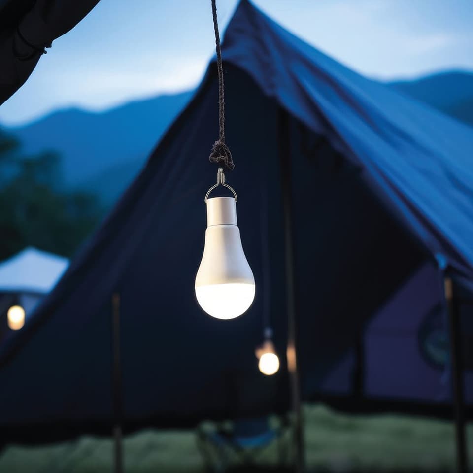 Sherwood Solar Bulb Light view 1