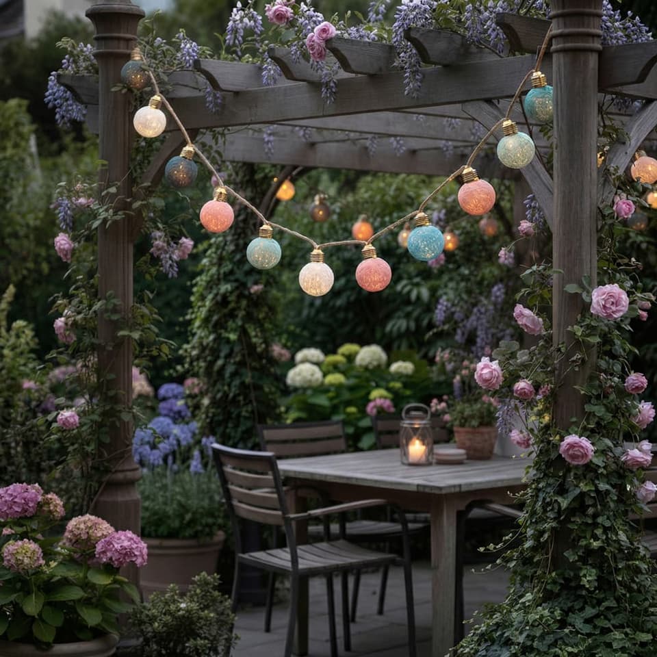 Elan Rope Festoons Solar Lights view 1