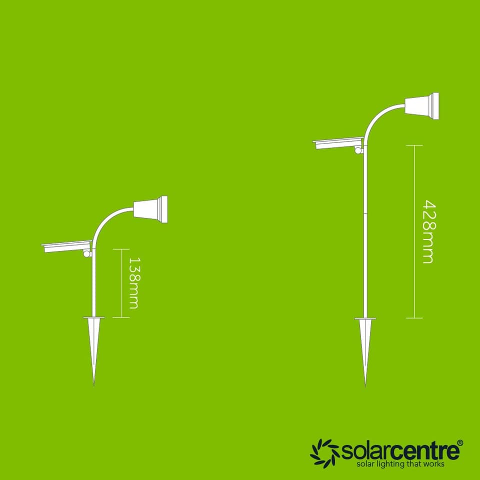 Flexalite Solar Spotlight view 5