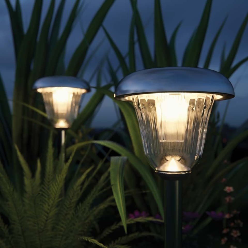 Tunbridge Deluxe Solar Garden Lights (Set Of 2) view 4