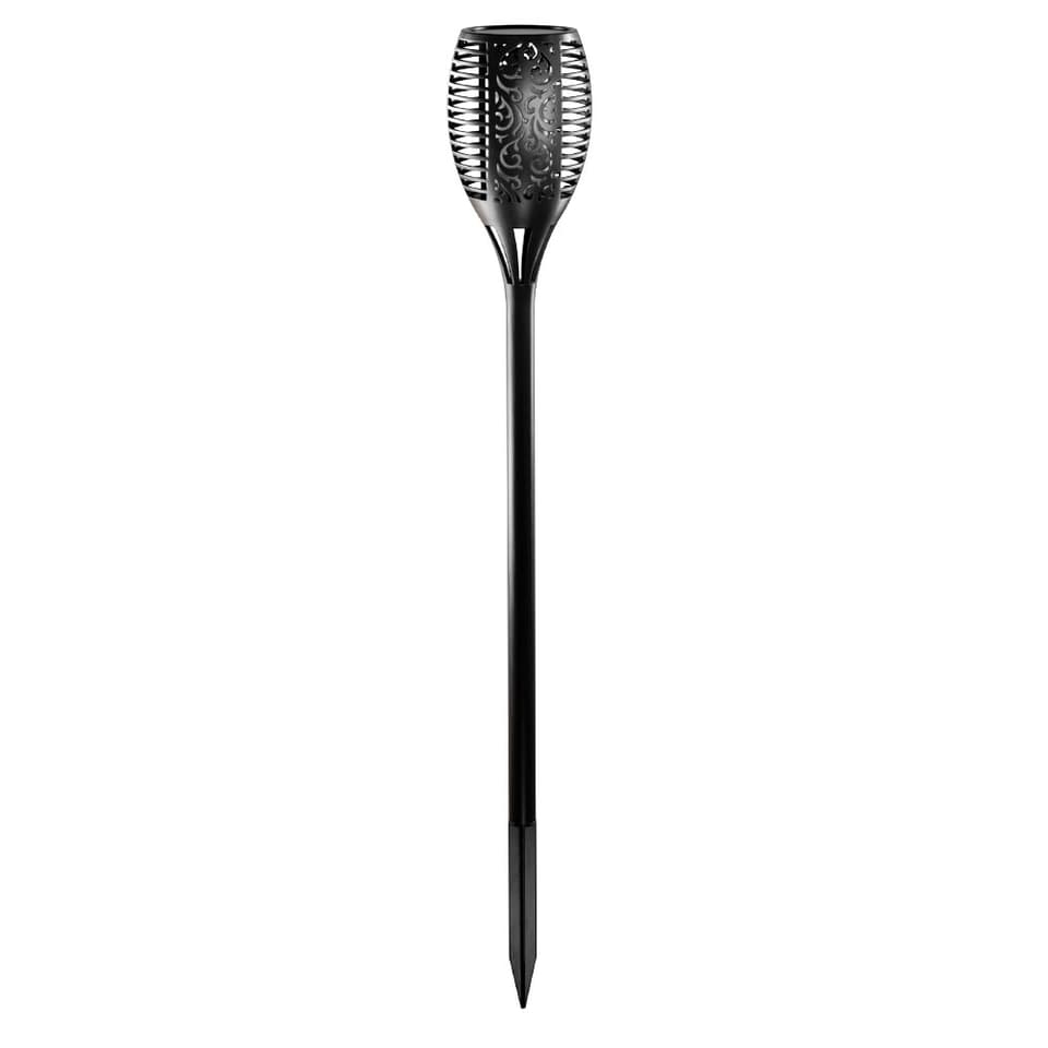 TrueFlame USB Solar Torch Light With Flickering Flame view 2