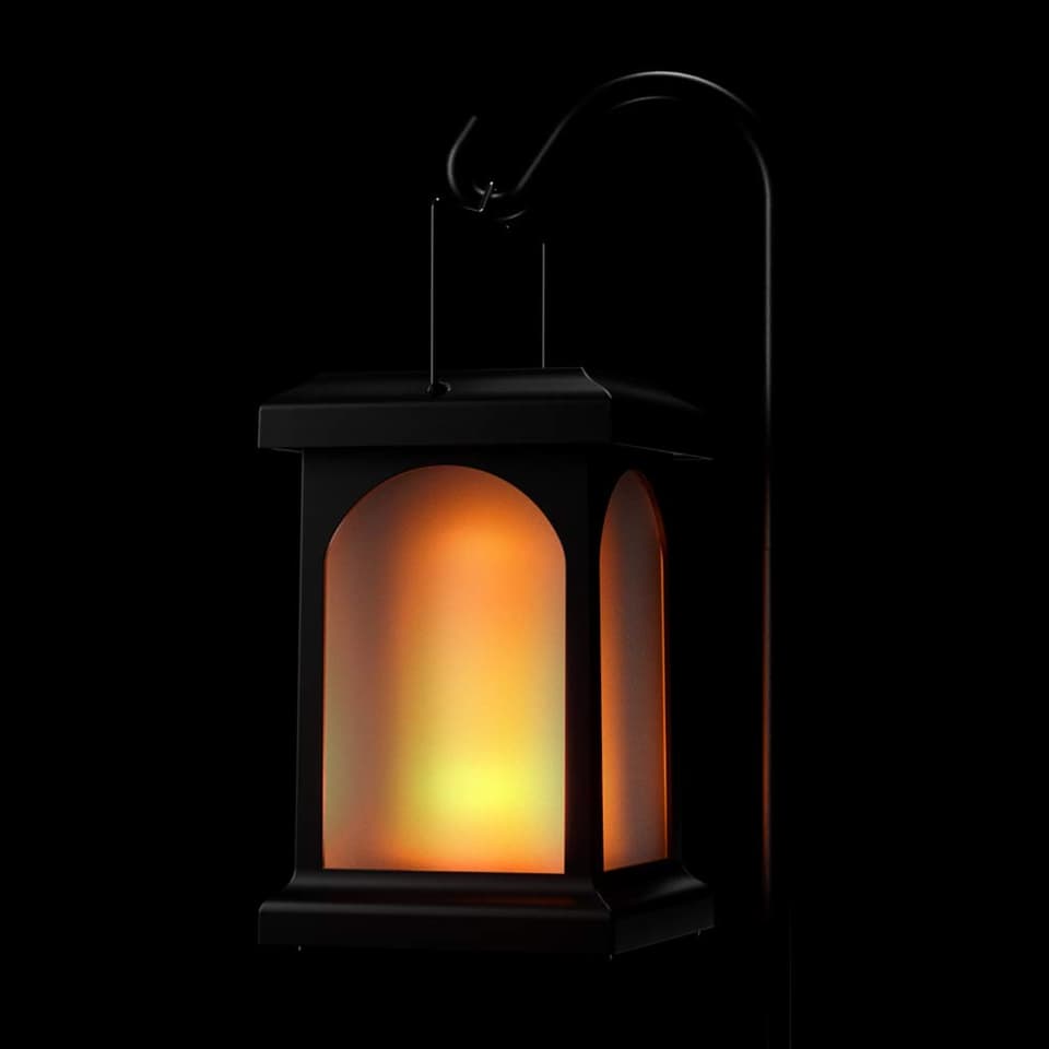 TrueFlame USB Solar Crook Lantern view 2
