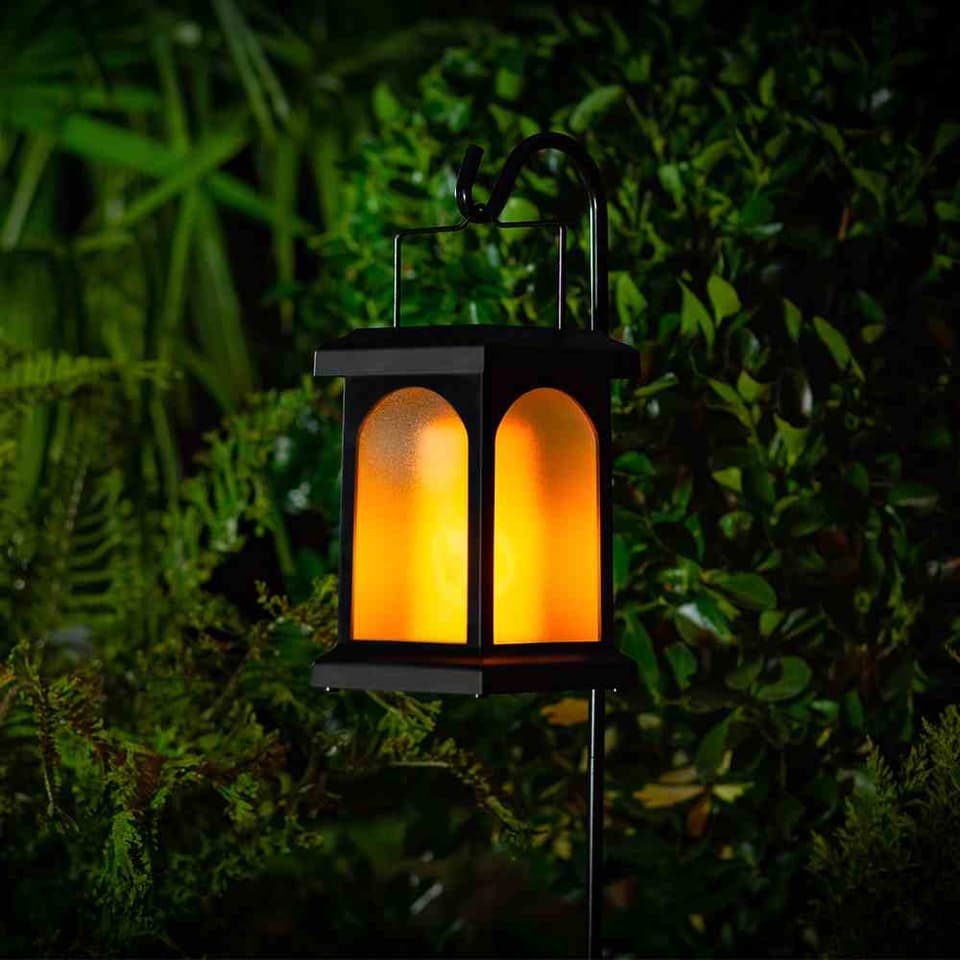 TrueFlame USB Solar Crook Lantern view 8