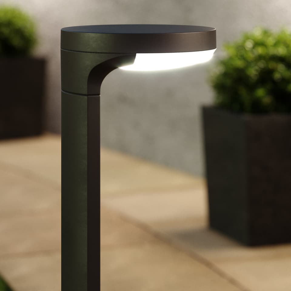 York Solar Bollard Light view 2