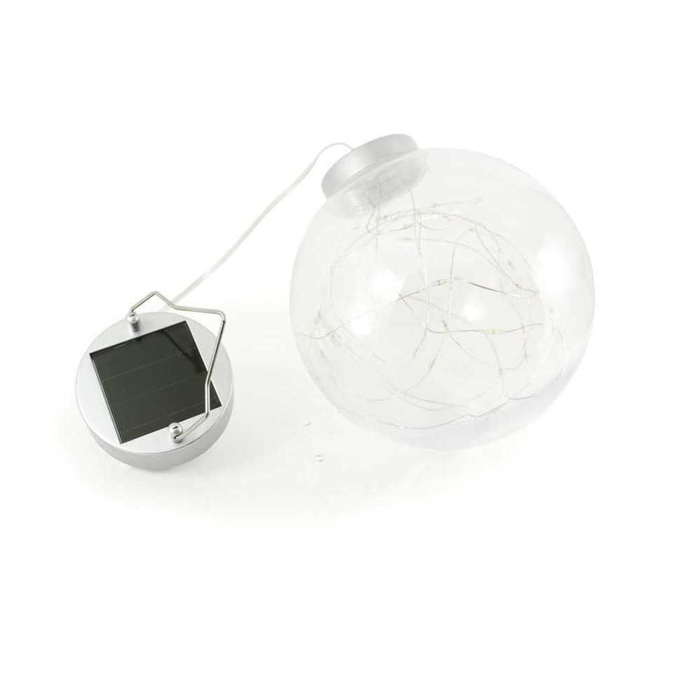 Sparkle Hanging Solar Ball Light view 2