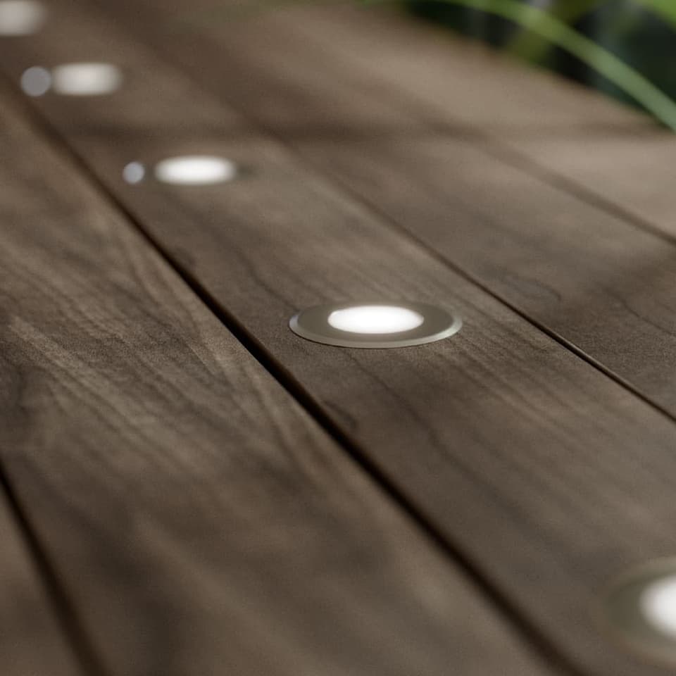 Advance DualWhite USB Solar Deck Lights - Set Of 8 view 3