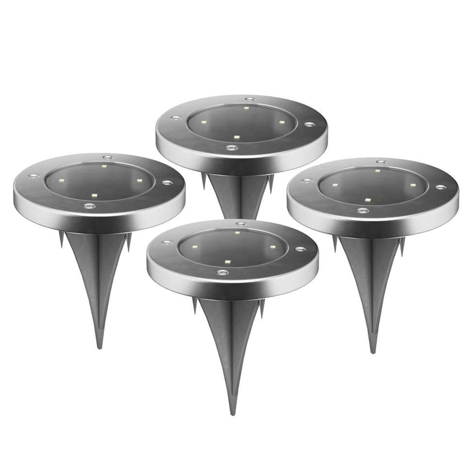 Set of 4 Mirage Solar Deck lights view 2
