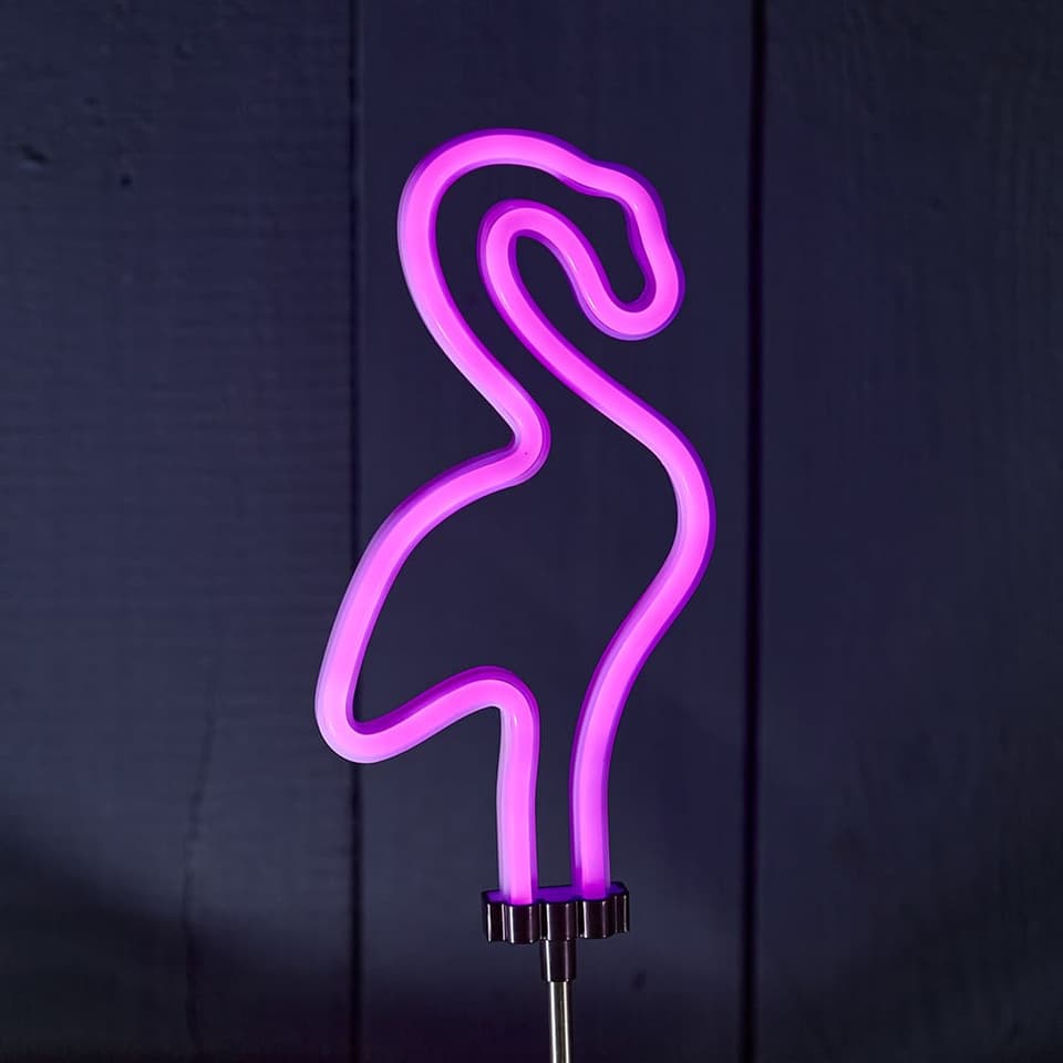 UrbanSolar Neon Lights - Flamingo view 2