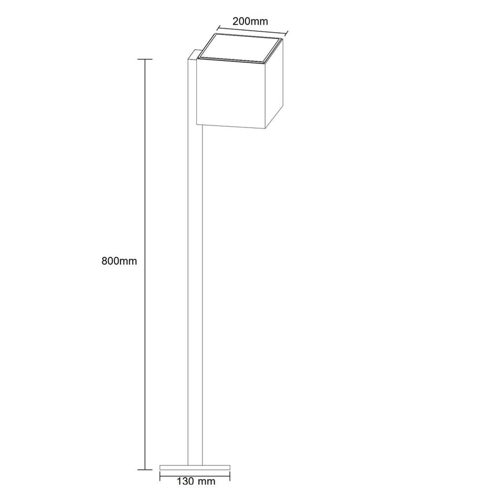 Exeter Solar Path Light view 3