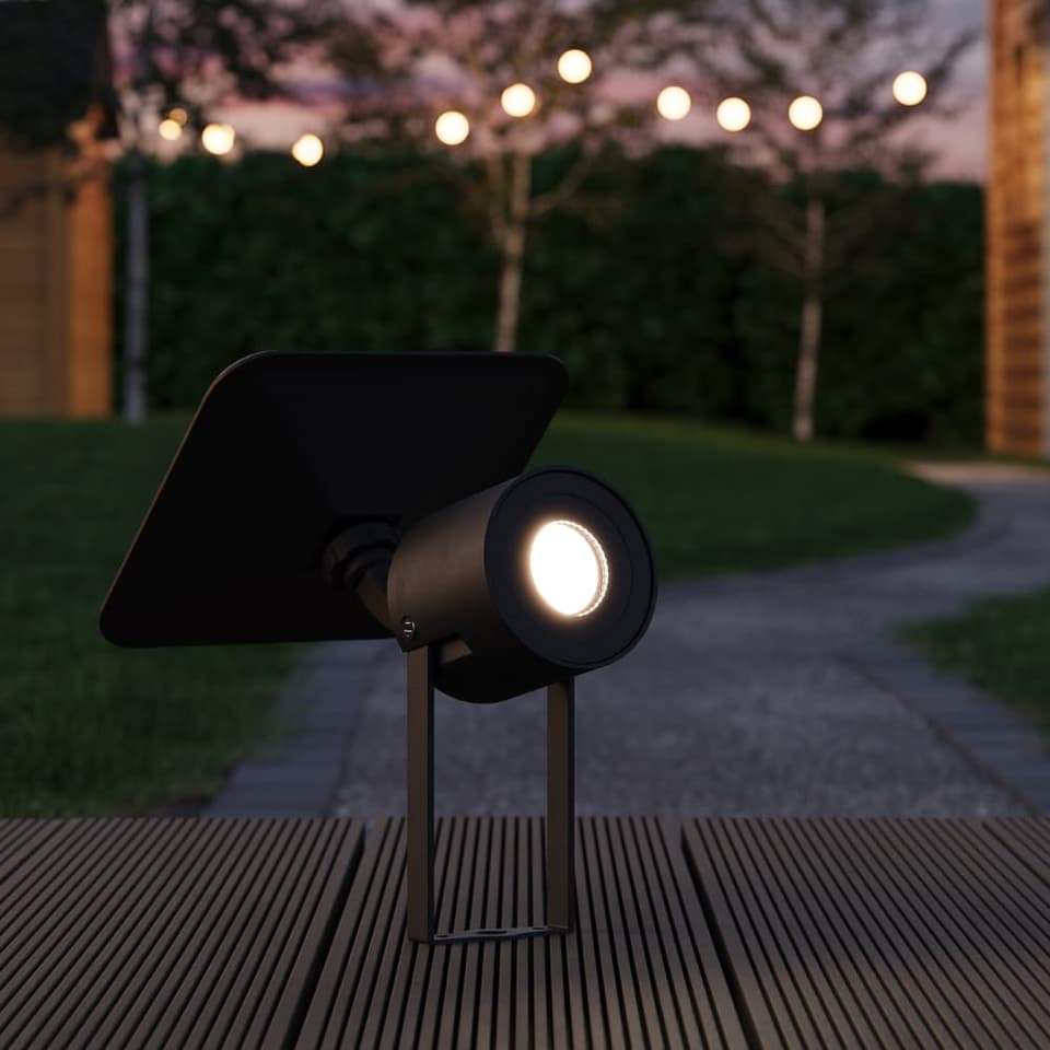 Salisbury Motion Activated Solar Spotlight view 2