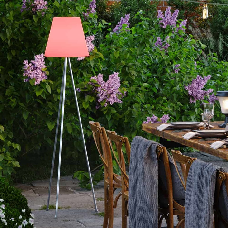 Rosalind Solar USB Floor Lamp view 7