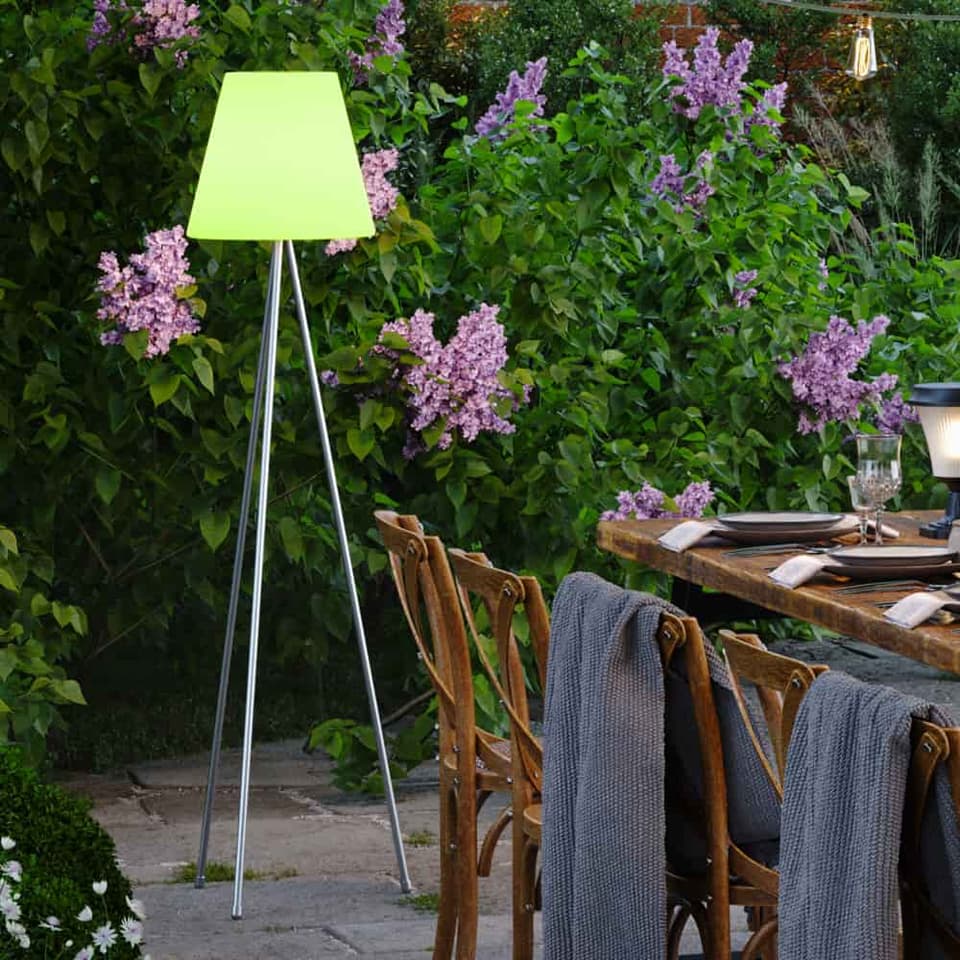 Rosalind Solar USB Floor Lamp view 6