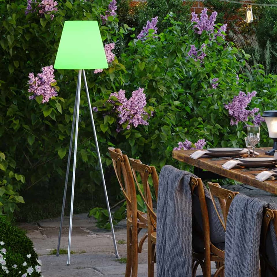 Rosalind Solar USB Floor Lamp view 8