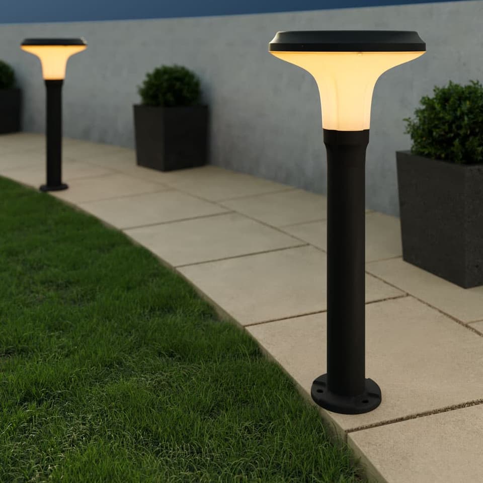 Brampton Solar Bollard Light view 2
