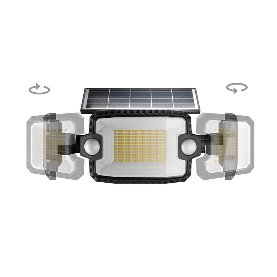 Dover Solar Double PIR Light view 3