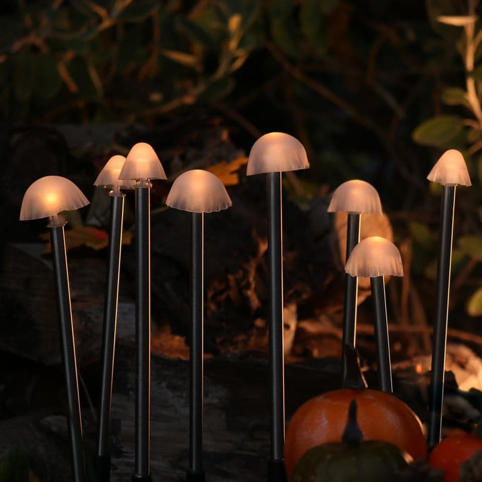 Elan Solar Mushroom Lights - Set Of 12 view 4
