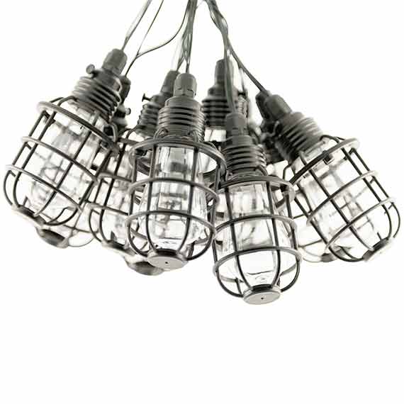 Elan Festoon Cage Solar Lights (Set of 10) view 3