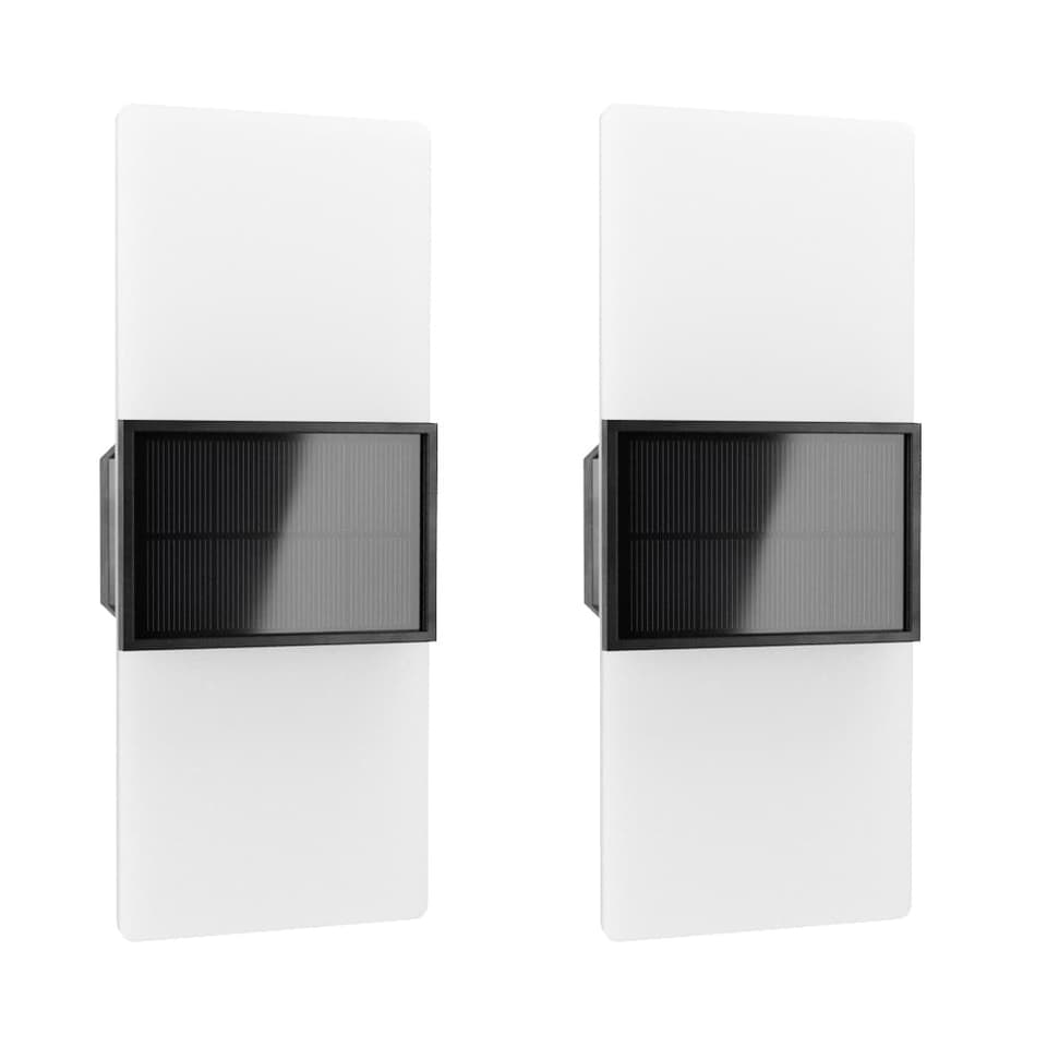Gemini Solar Wall Lights (Set Of 2) view 2