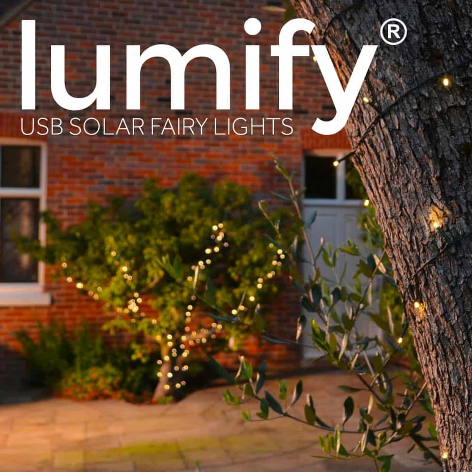 Lumify USB Solar Fairy Lights - Warm White 100 LEDs view 13