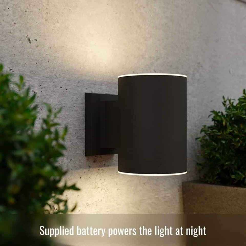 Grantham Up & Down Solar Wall Light view 5