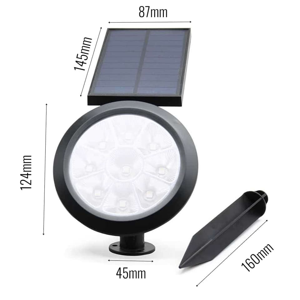 Chiron Solar Spotlight White / Warm White view 3