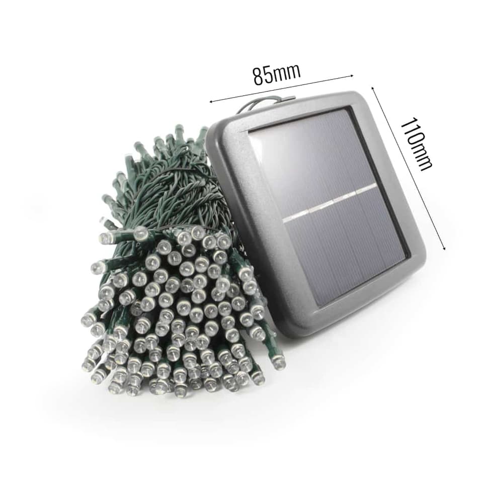 Elan Solar Fairy Lights - White 200 LEDs view 3