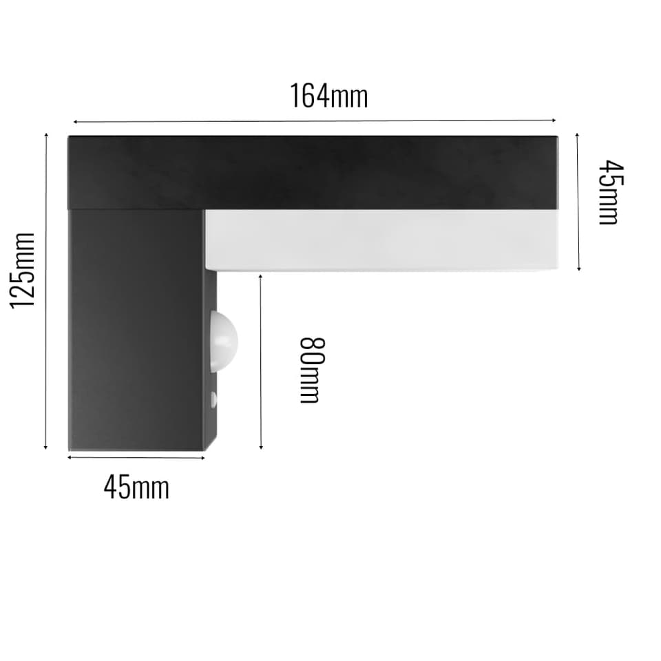 Warwick Solar Wall Light view 4
