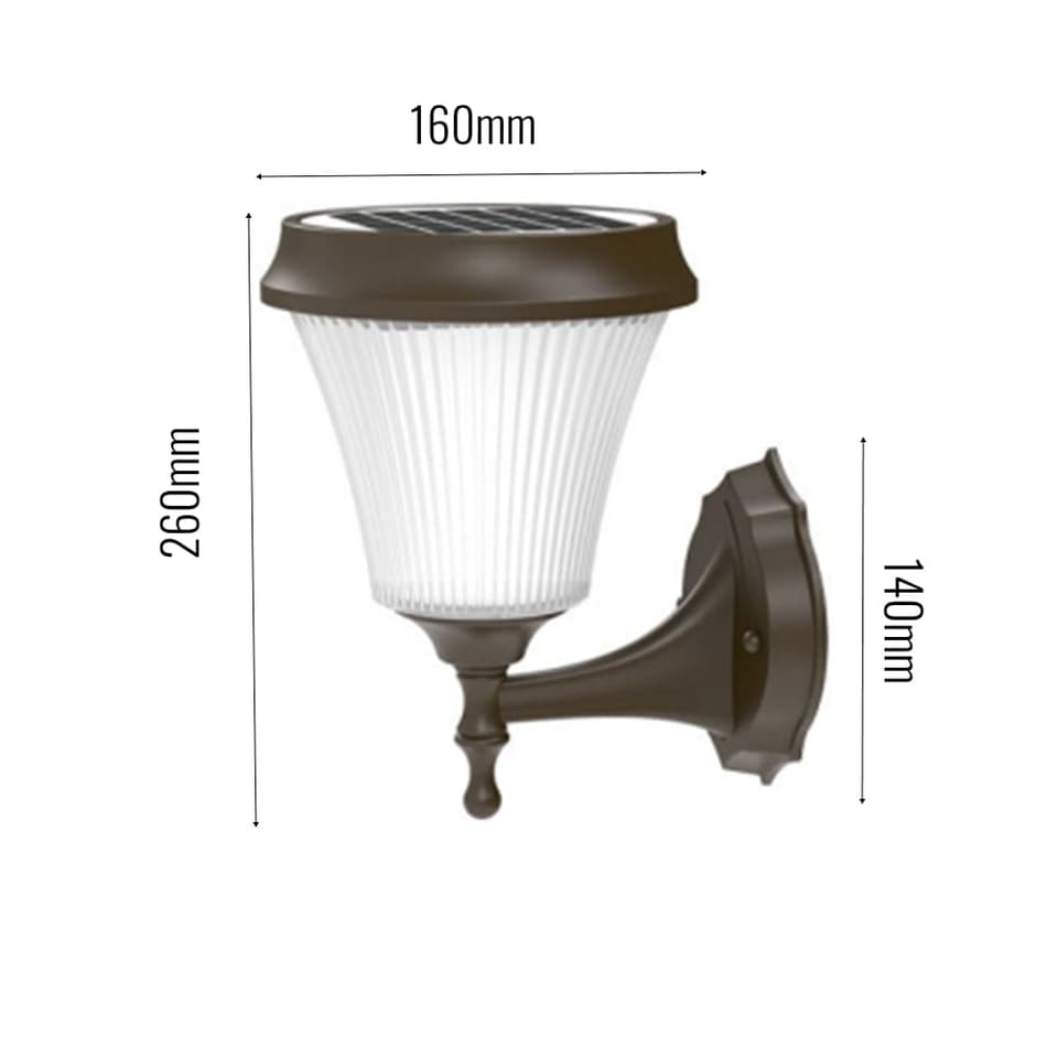 Winchester Solar Wall Light view 3